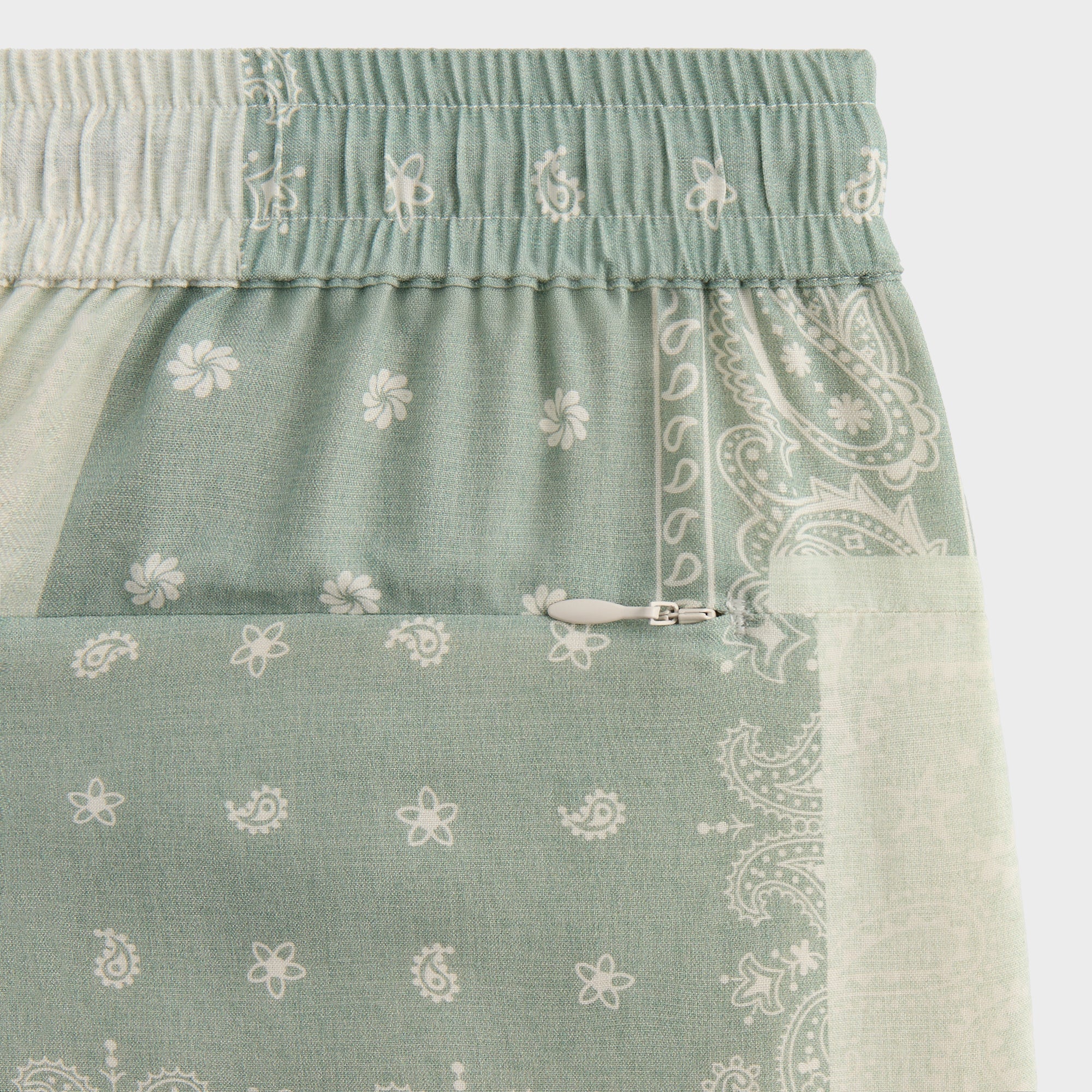 Kith Silk Lyocell Bandana Cedar Short - Realm | Kith Realm
