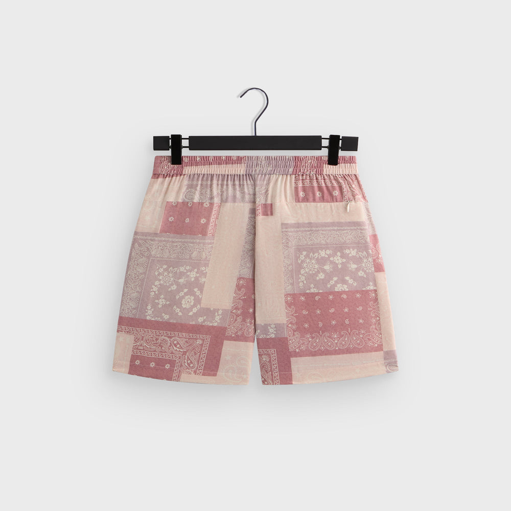 Kith Silk Lyocell Bandana Cedar Short - Pink Opal | Kith Pink Opal