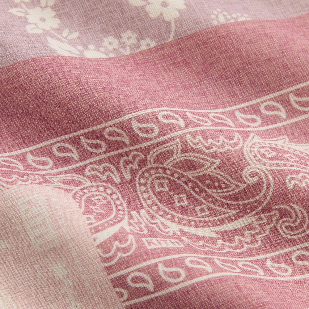 Kith Silk Lyocell Bandana Cedar Short - Pink Opal | Kith Pink Opal