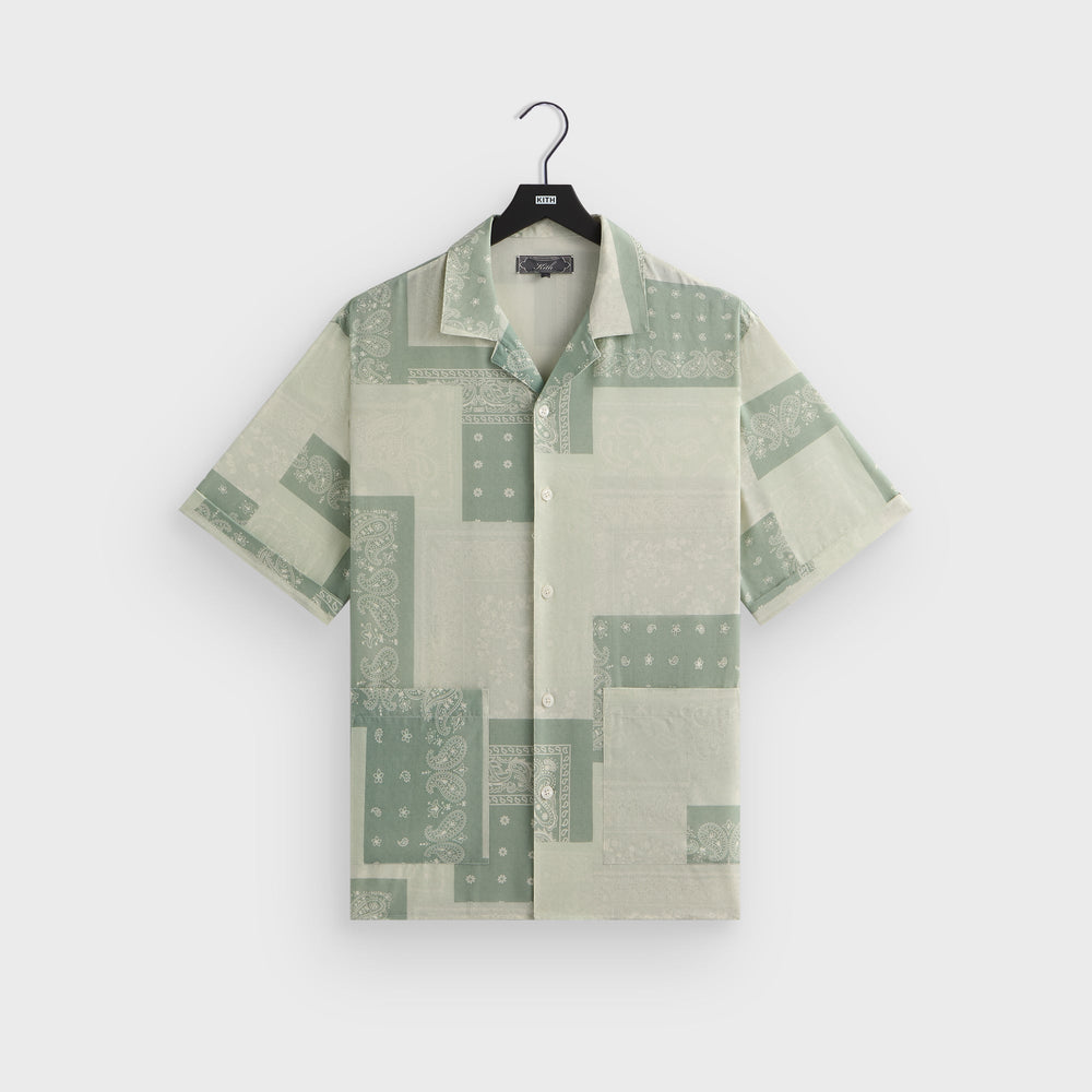 Kith Silk Lyocell Bandana Reade Shirt - Realm | Kith Realm
