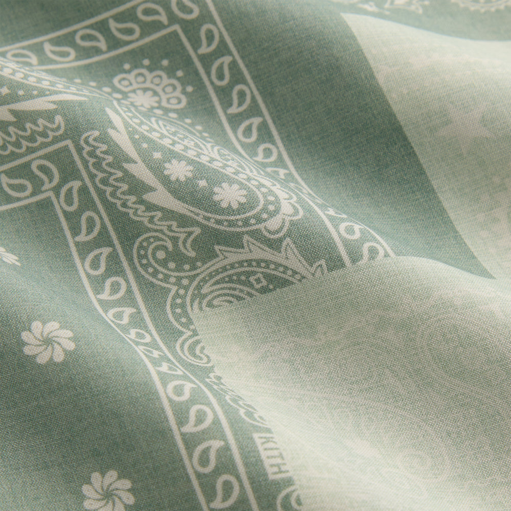 Kith Silk Lyocell Bandana Reade Shirt - Realm | Kith Realm