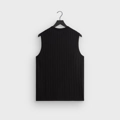 Kith Rhys Knit Stripe Vest - Black | Kith Black