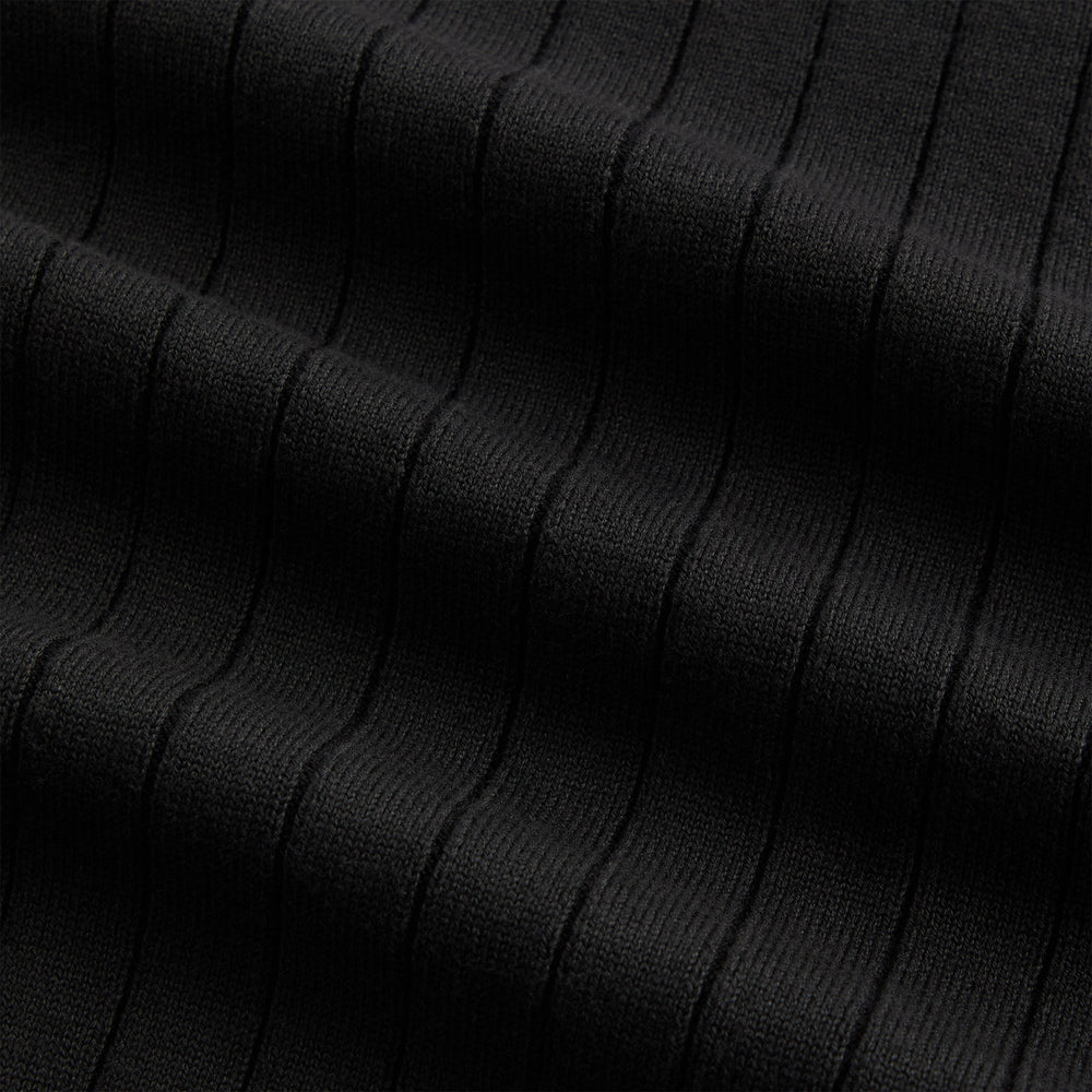 Kith Rhys Knit Stripe Vest - Black | Kith Black