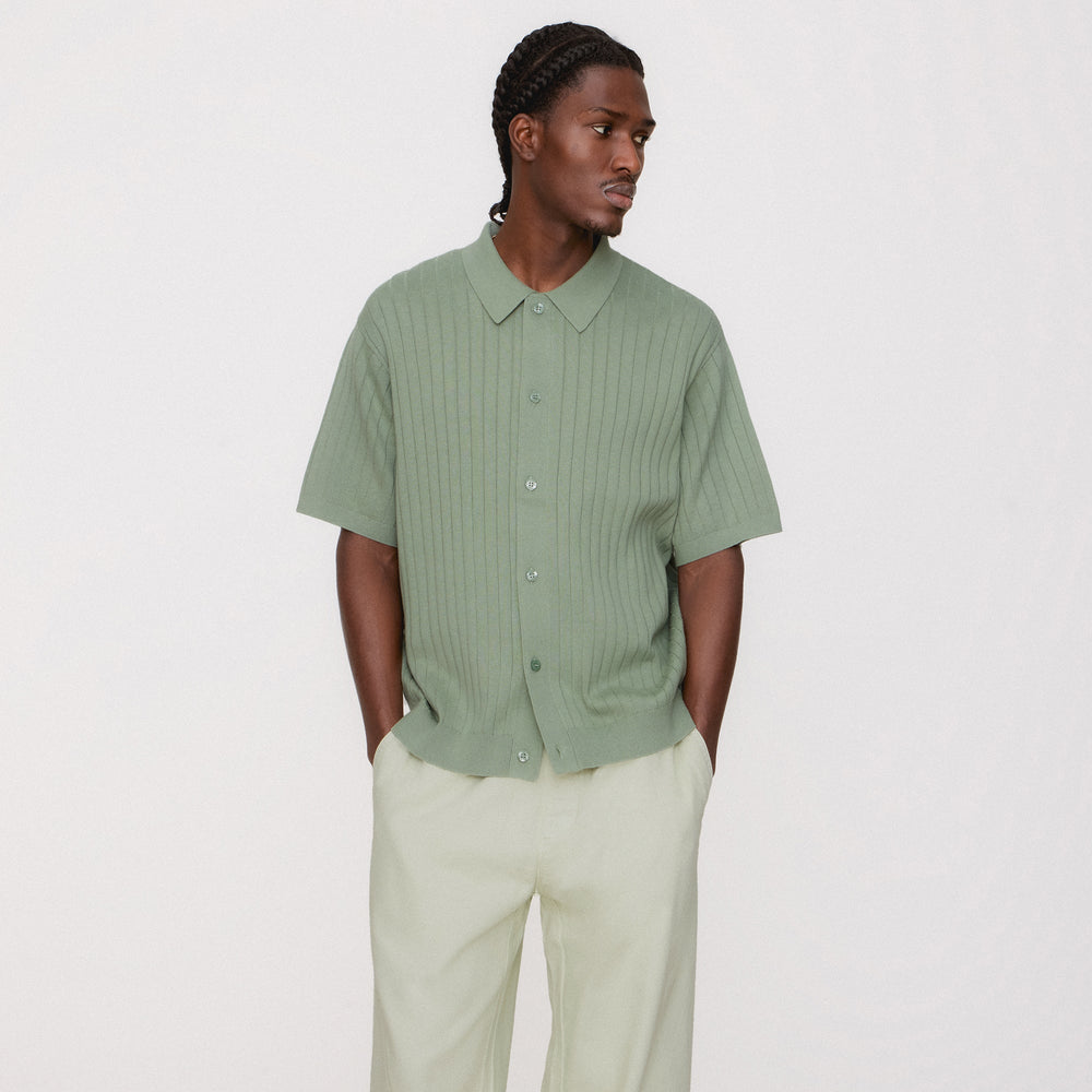 Kith Rhys Knit Stripe Buttondown - Pavilion | Kith Pavilion