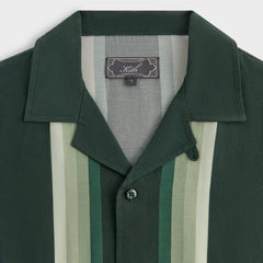 Kith Border Stripe Thompson Camp Collar Shirt - Stadium | Kith Stadium