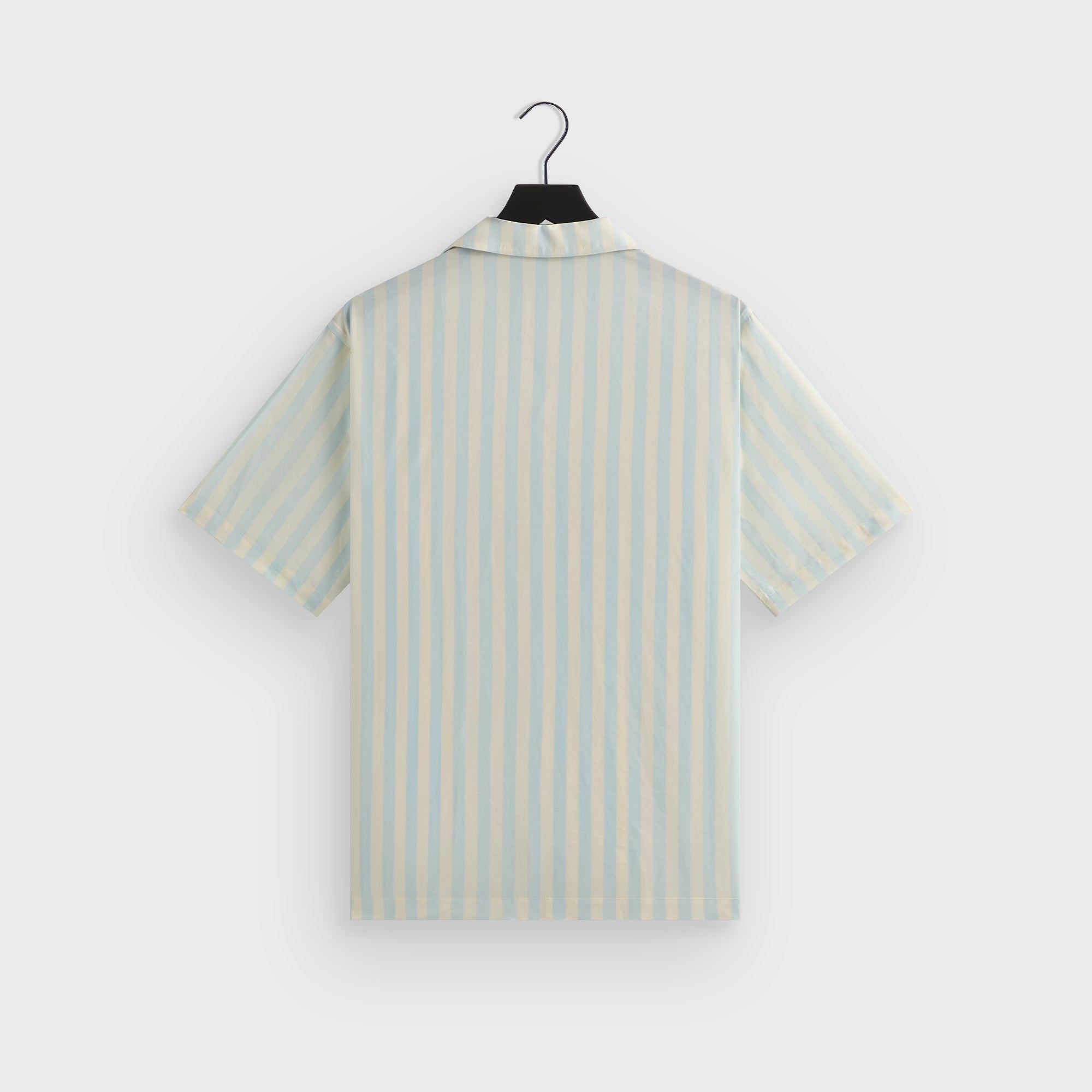 Kith Striped Thompson Camp Collar Shirt - Light Indigo | Kith Light Indigo