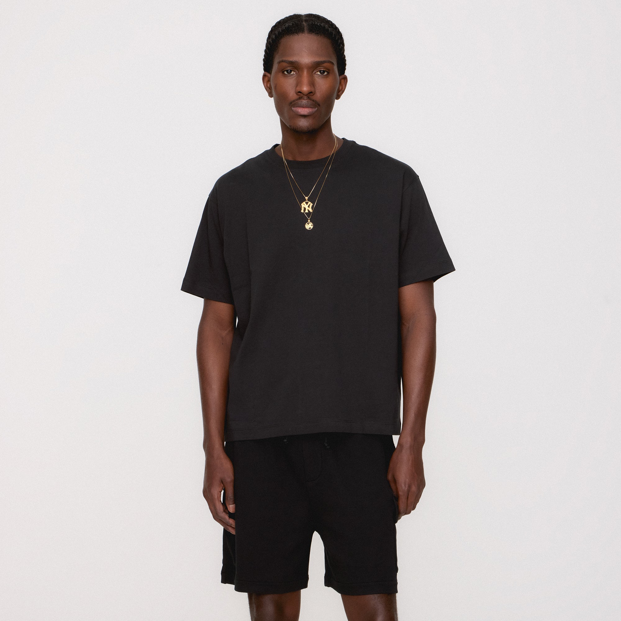 Kith Alex II Boxy Tee - Black | Kith Black