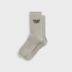 Kith Pegasus Crew Sock - Light Heather Grey | Kith Light Heather Grey
