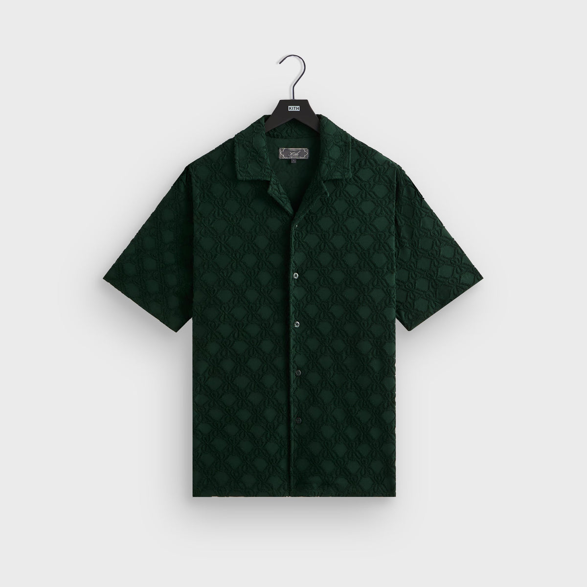 Kith Monogram Terry Thompson Camp Collar Shirt - Stadium | Kith Stadium