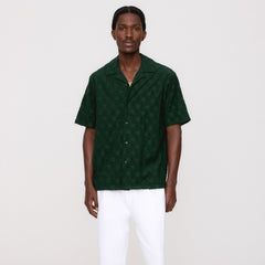 Kith Monogram Terry Thompson Camp Collar Shirt - Stadium | Kith Stadium