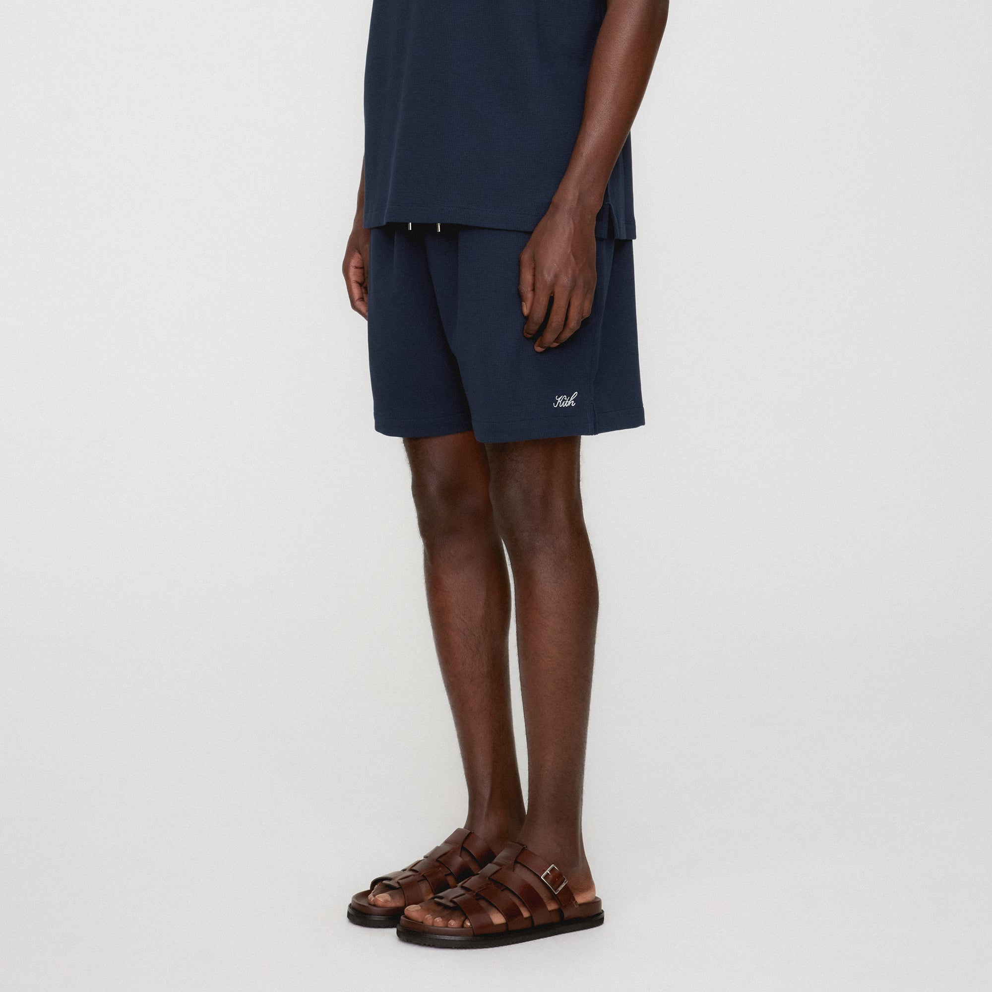 Kith Micro Waffle Graham Short - Nocturnal | Kith Nocturnal