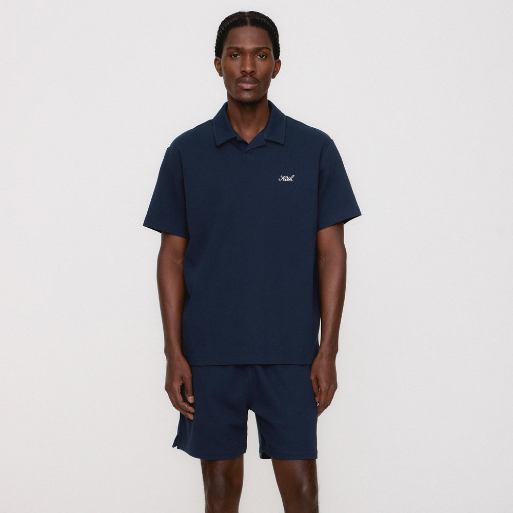 Kith Micro Waffle Graham Short - Nocturnal | Kith Nocturnal
