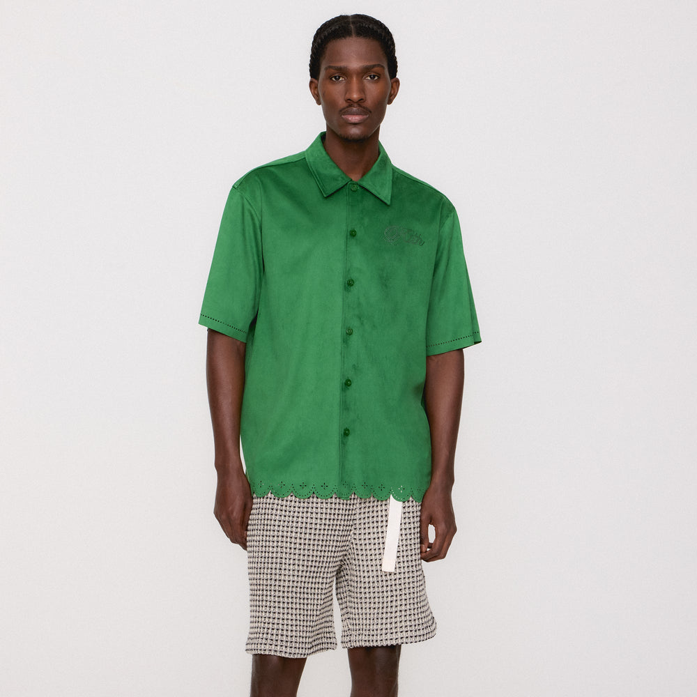 Kith Isaac Microsuede Buttondown - Direction | Kith Direction