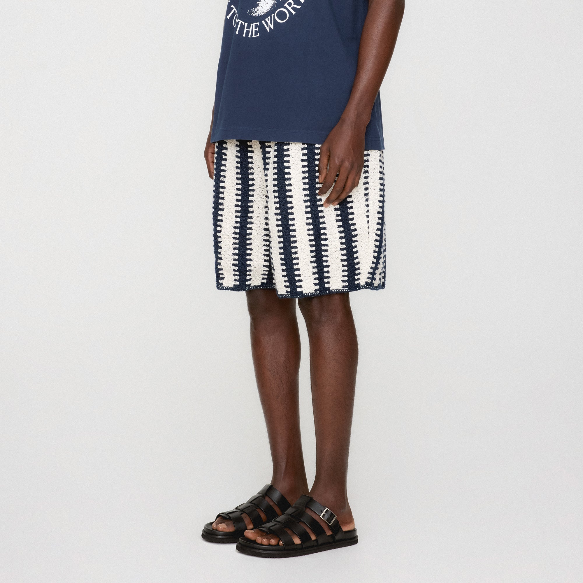 Kith Crochet Curtis Short - Nocturnal | Kith Nocturnal