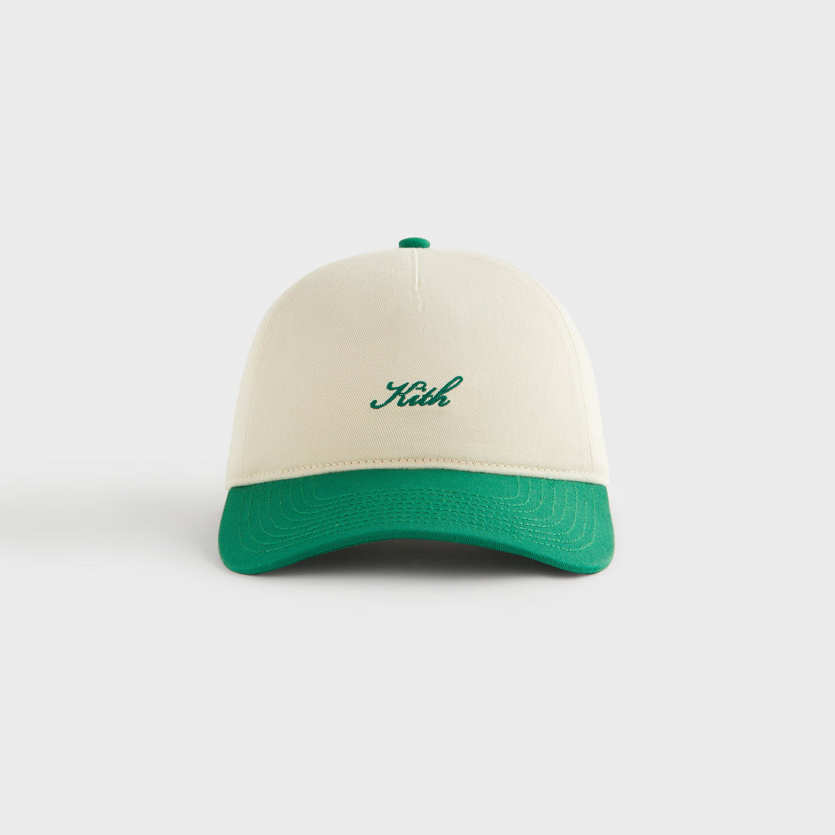 Kith Women Two-Tone Cotton Twill Pinch Crown Cap - Newt | Kith Newt