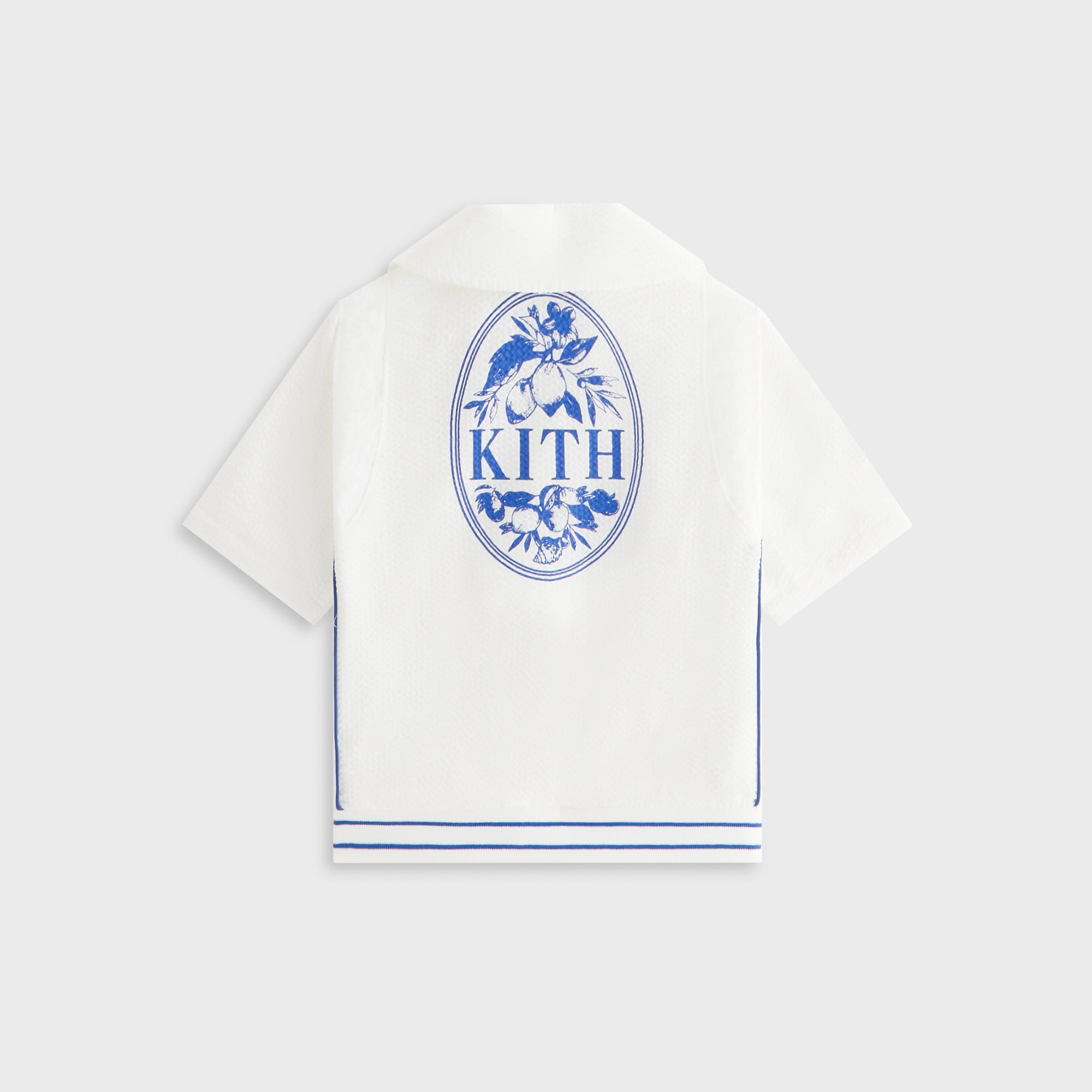 Kith Kids Seersucker Landon Souvenir Shirt - Silk | Kith Silk