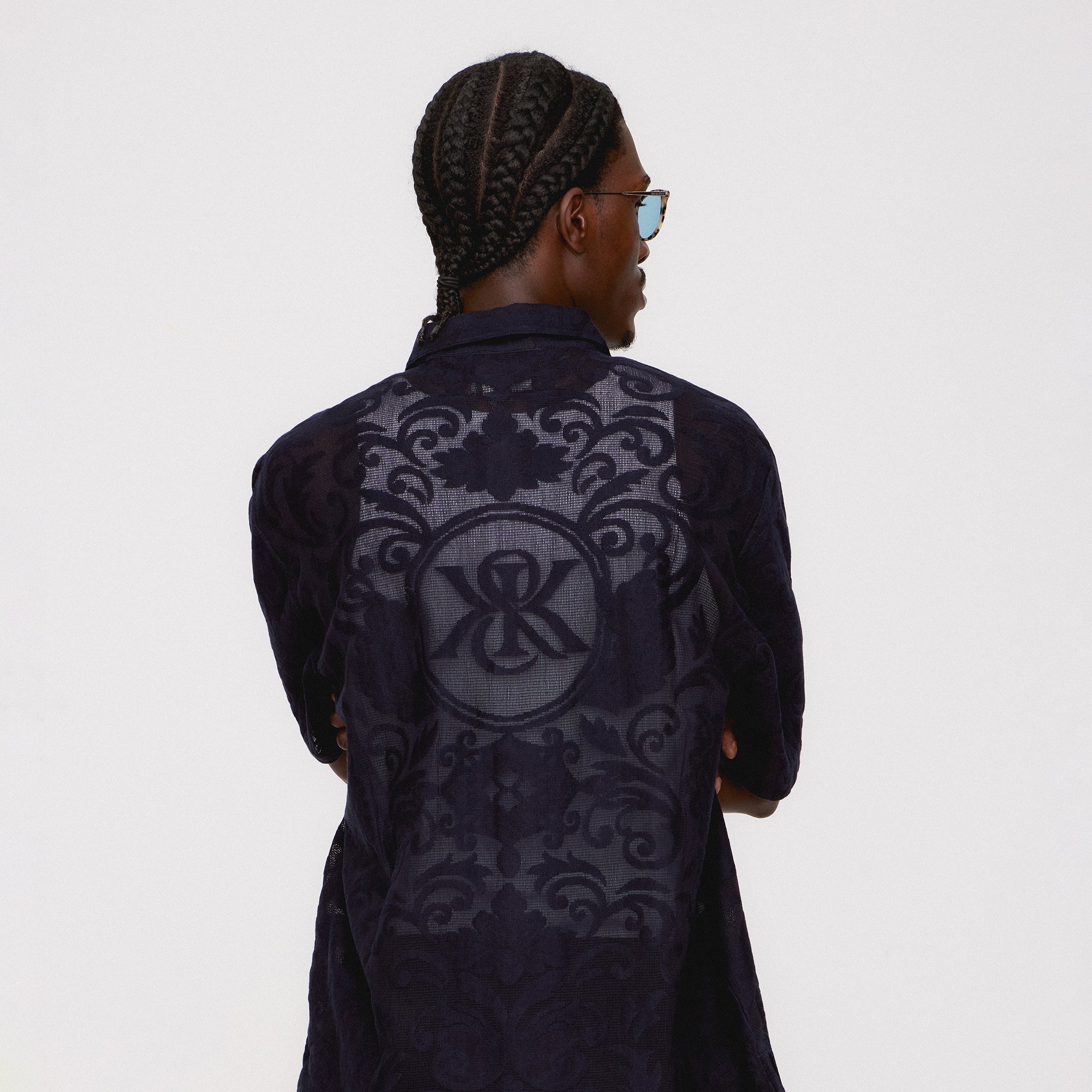 Kith Lace Reade Shirt - Ink | Kith Ink