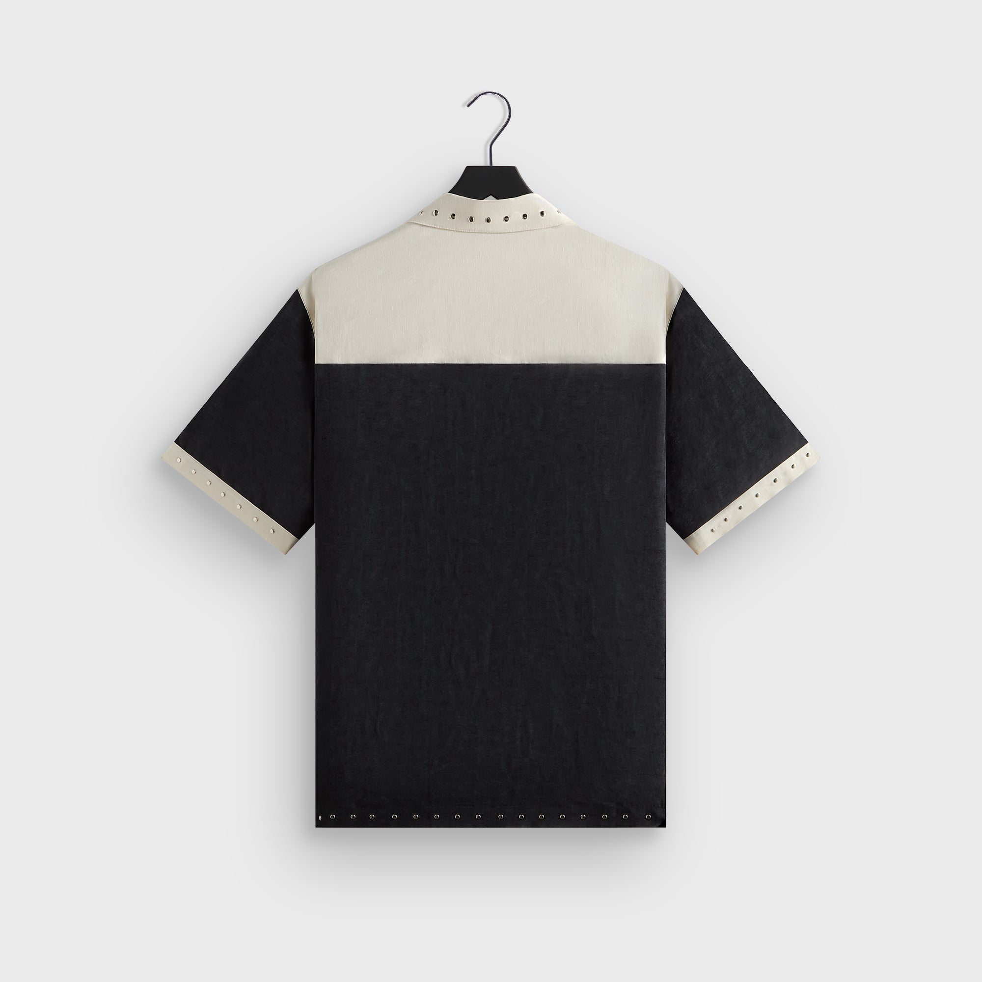 &Kin Sawyer Short Sleeve Camp Collar Shirt - Black | Kith Black