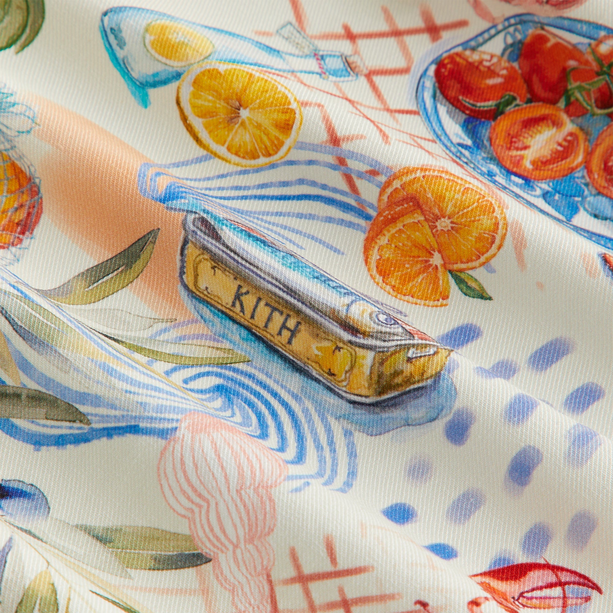 Kith Kids Summer Picnic Thompson Camp Shirt - Sandrift | Kith Sandrift