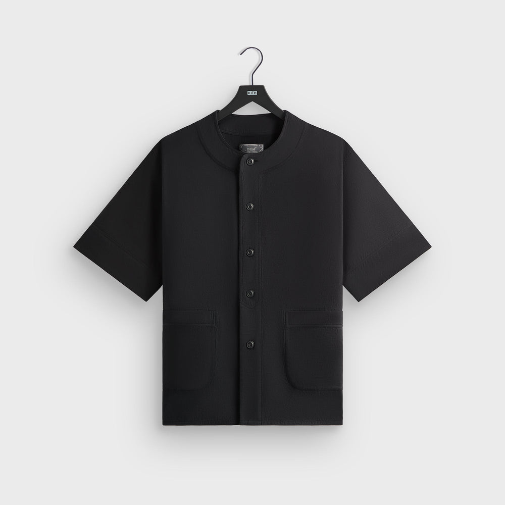 Kith Willis Baseball Shirt - Black | Kith Black
