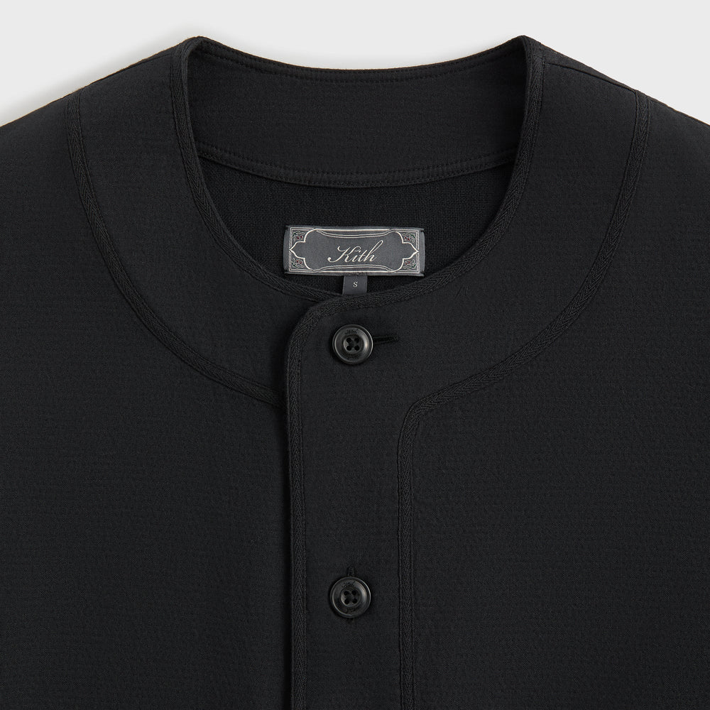 Kith Willis Baseball Shirt - Black | Kith Black