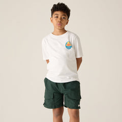 Kith Kids Sunset Vacation Tee - White | Kith White