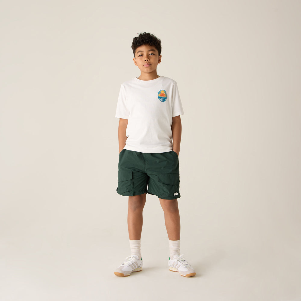 Kith Kids Sunset Vacation Tee - White | Kith White