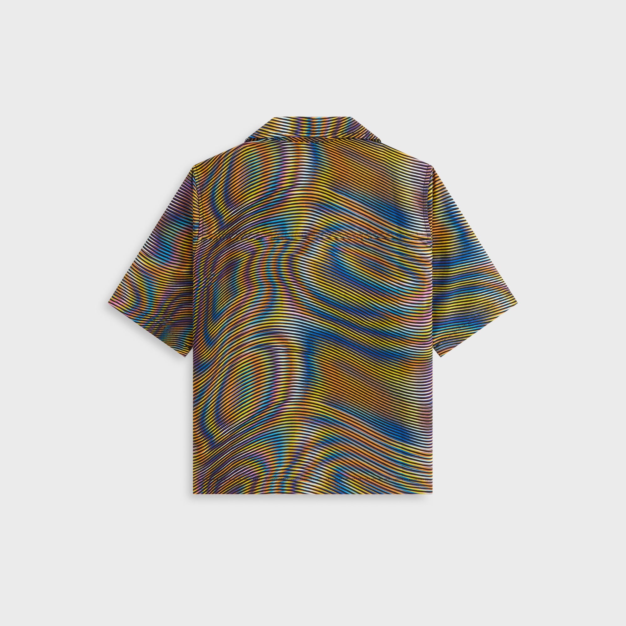 Kith Kids Moire Camp Shirt - Black | Kith Black