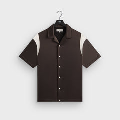 &Kin Washed Satin Landon Souvenir Shirt - Kindling | Kith Kindling