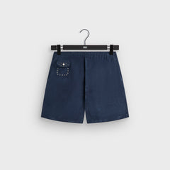 &Kin Cupro Linen Kellen Short - Nocturnal | Kith Nocturnal