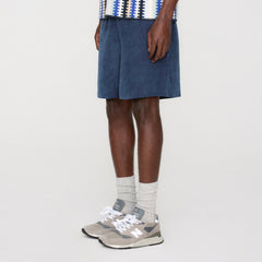 &Kin Cupro Linen Kellen Short - Nocturnal | Kith Nocturnal