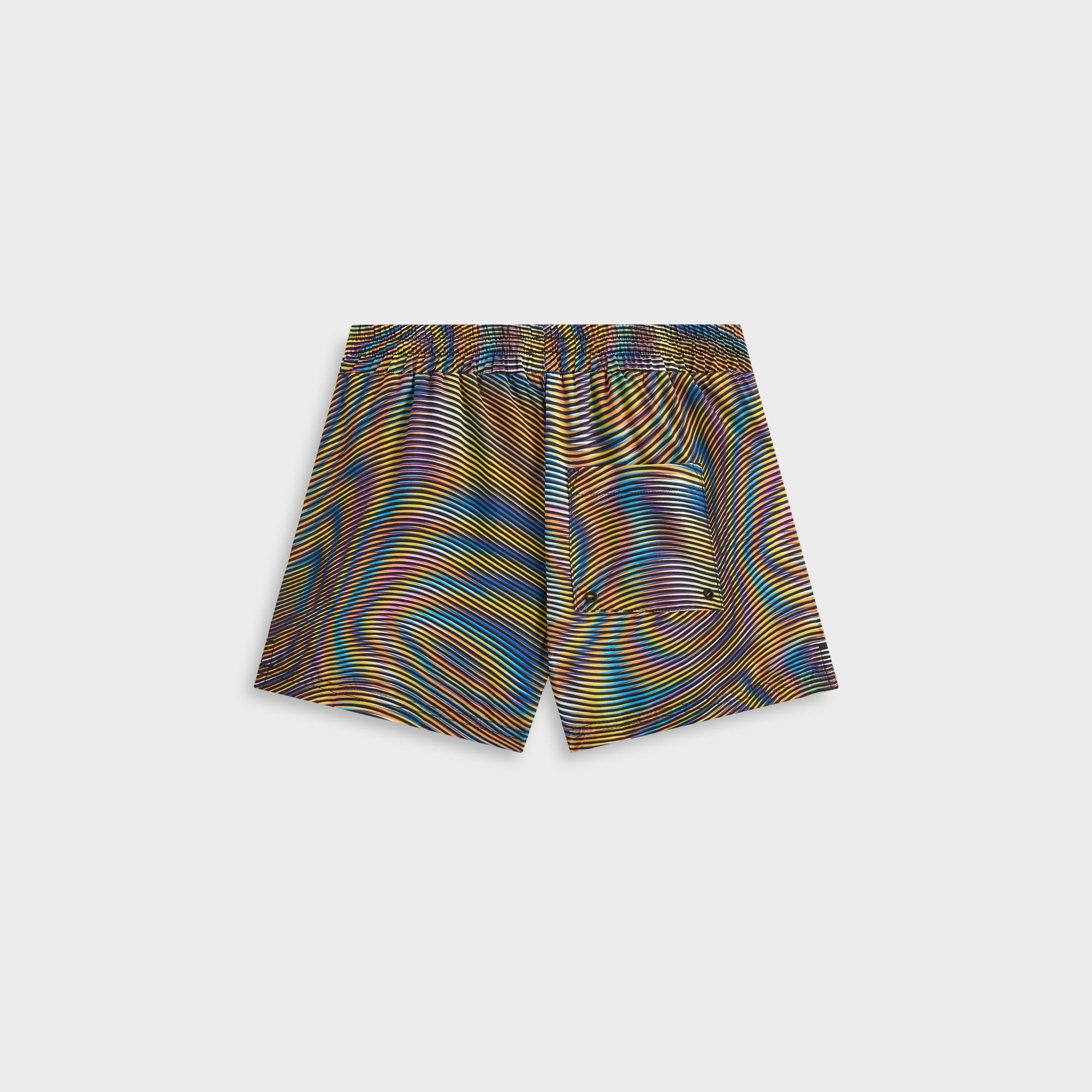 Kith Kids Moire Kai Swim Trunk - Black | Kith Black