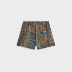 Kith Kids Moire Kai Swim Trunk - Black | Kith Black