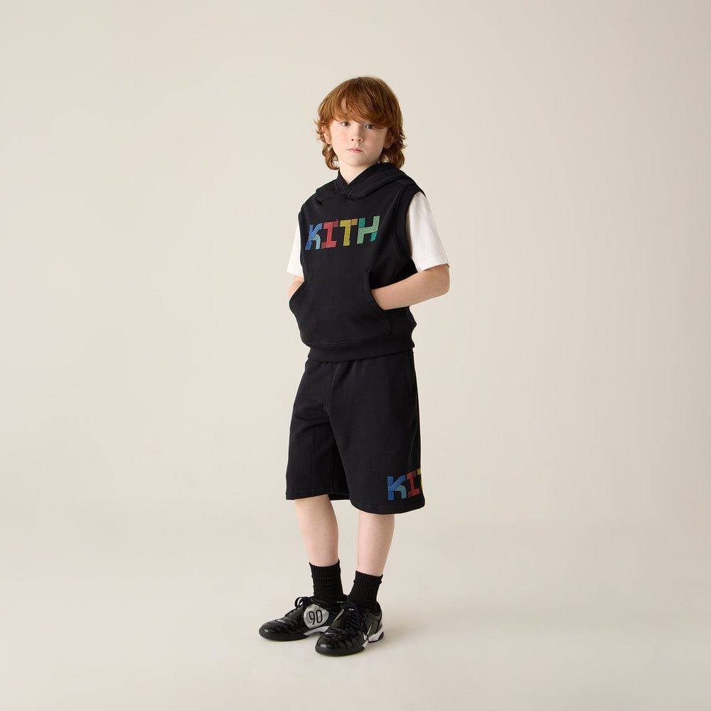 Kith Kids Pathways Nelson Short - Black | Kith Black