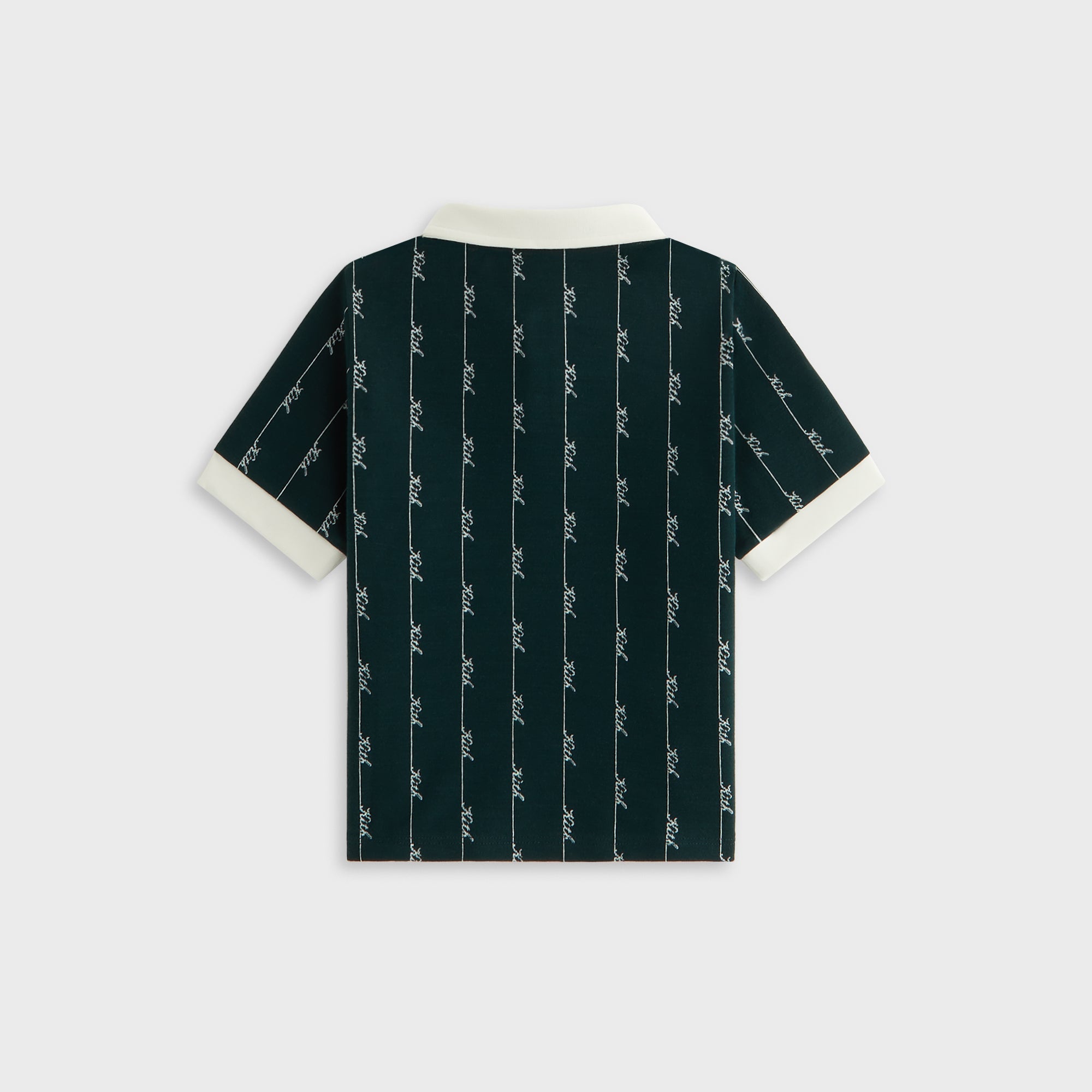 Kith Kids Script Knit Tilden Polo - Stadium | Kith Stadium