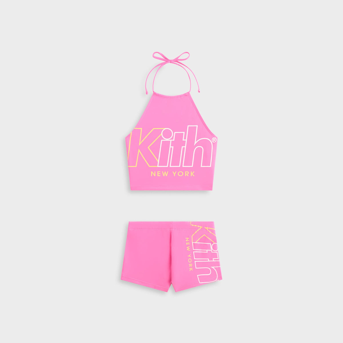 Kith Kids Tankini Swim Set - Peony | Kith Peony