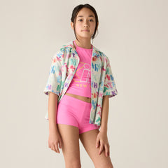Kith Kids Tankini Swim Set - Peony | Kith Peony