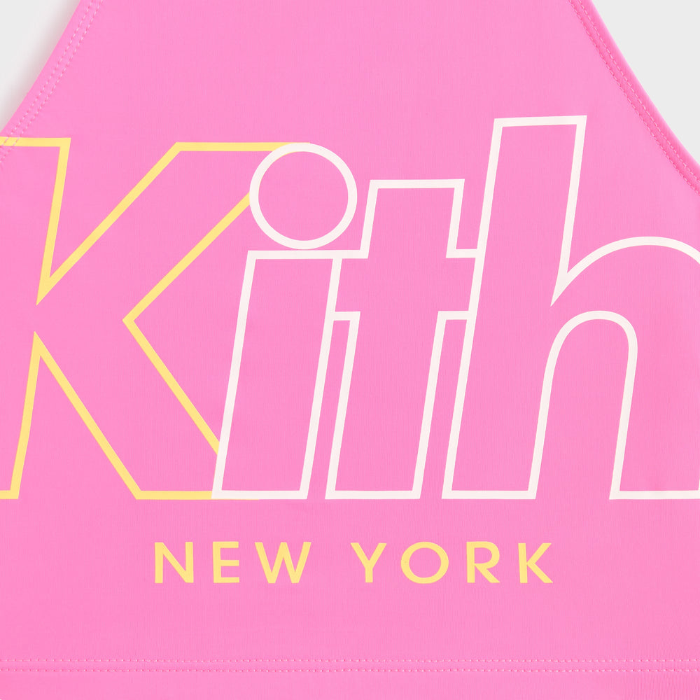 Kith Kids Tankini Swim Set - Peony | Kith Peony