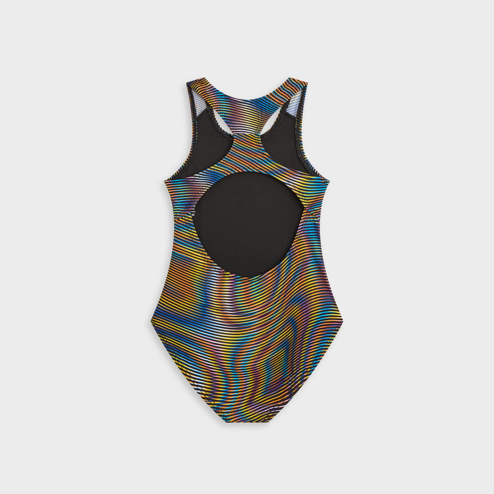 Kith Kids Demi Racerback Swimsuit - Black | Kith Black