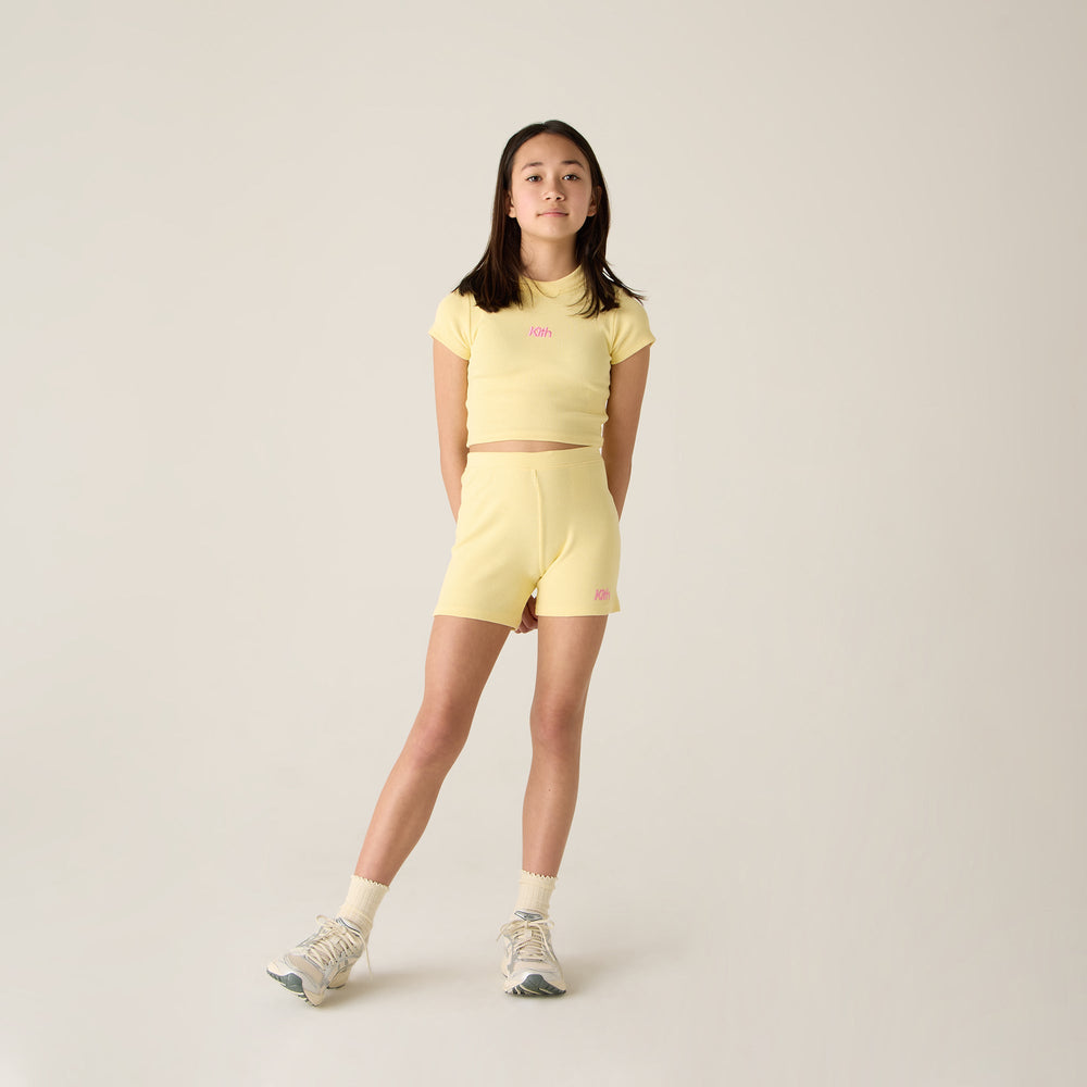 Kith Kids Rib Biker Short - Ray | Kith Ray