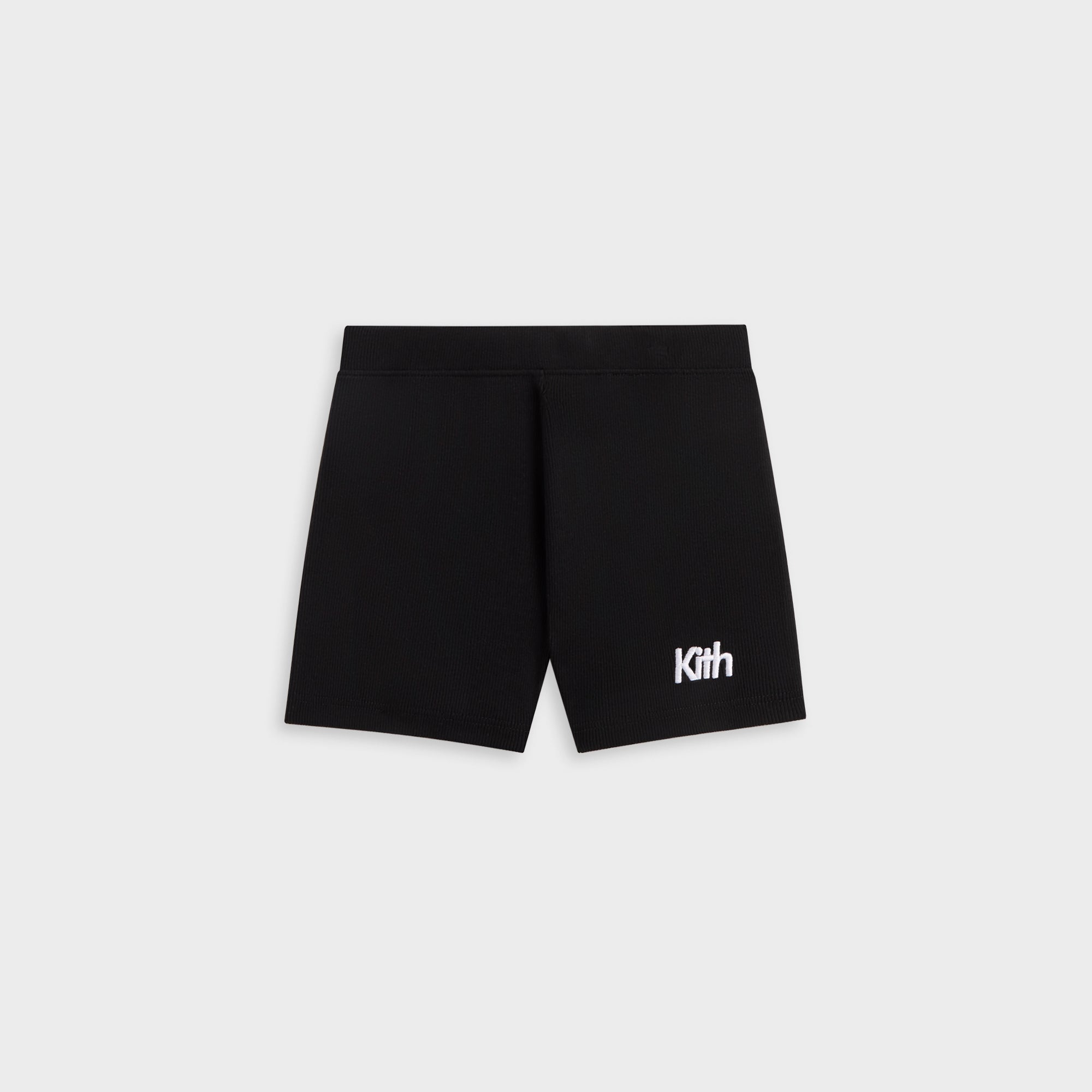 Kith Kids Rib Biker Short - Black | Kith Black