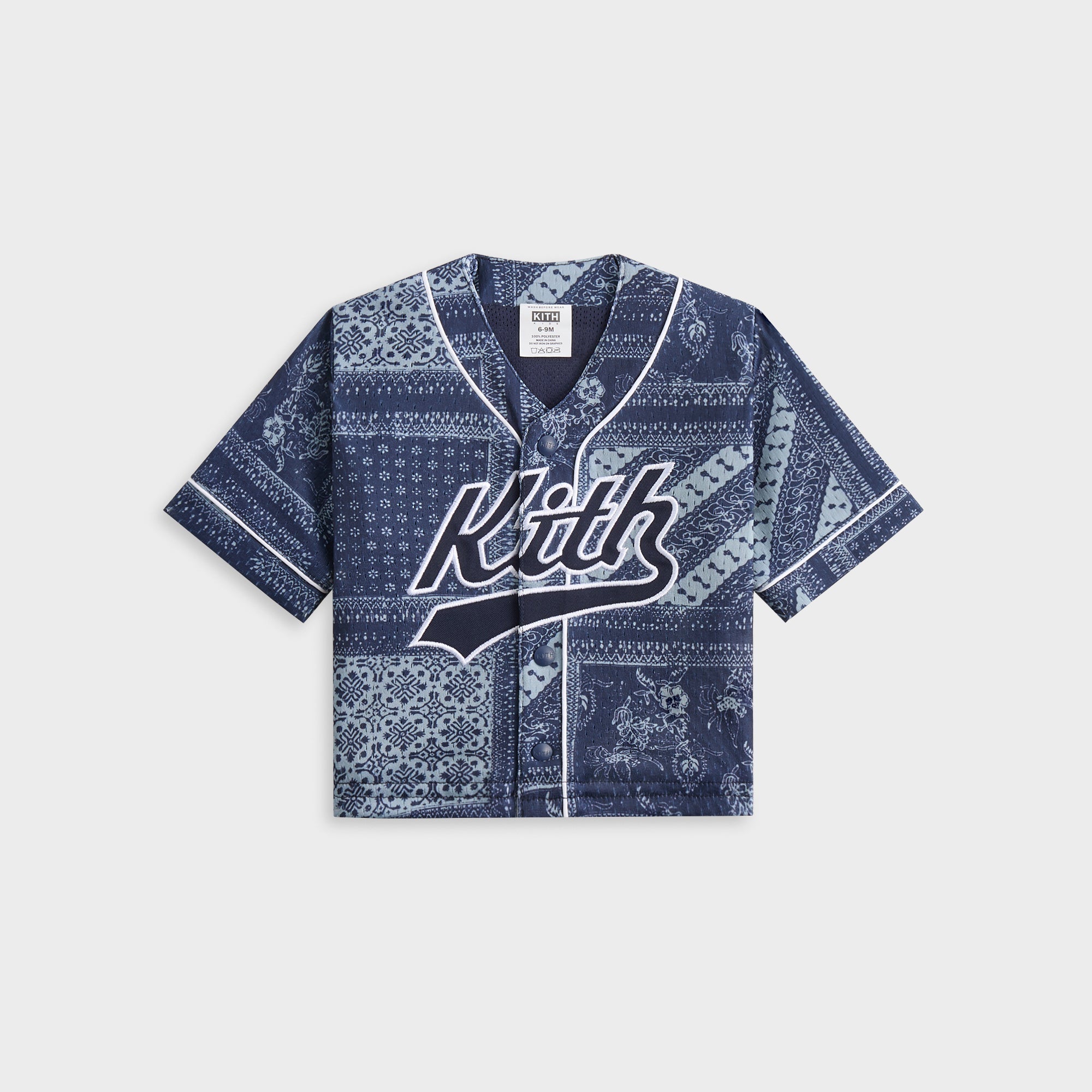 Kith Baby Baseball Mesh Shirt - Vista | Kith Vista