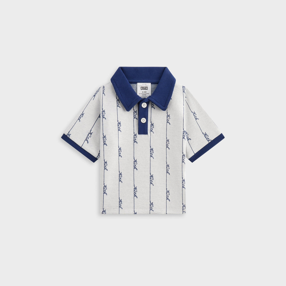 Kith Baby Script Knit Tilden Polo - Sandrift | Kith Sandrift
