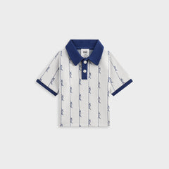 Kith Baby Script Knit Tilden Polo - Sandrift | Kith Sandrift