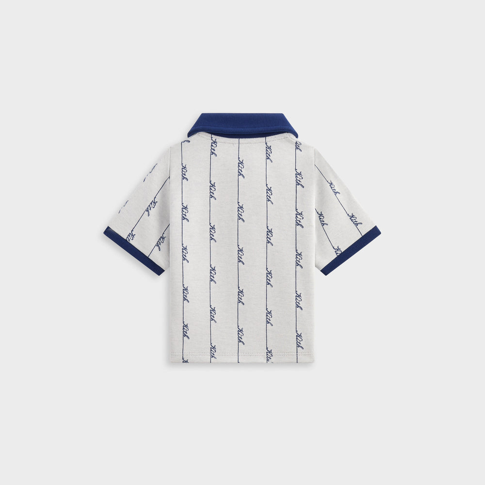 Kith Baby Script Knit Tilden Polo - Sandrift | Kith Sandrift