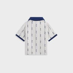 Kith Baby Script Knit Tilden Polo - Sandrift | Kith Sandrift