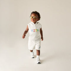 Kith Baby Pathways Nelson Short - Light Heather Grey | Kith Light Heather Grey