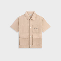 Kith Kids Belmont Utility Shirt - Canvas | Kith Canvas