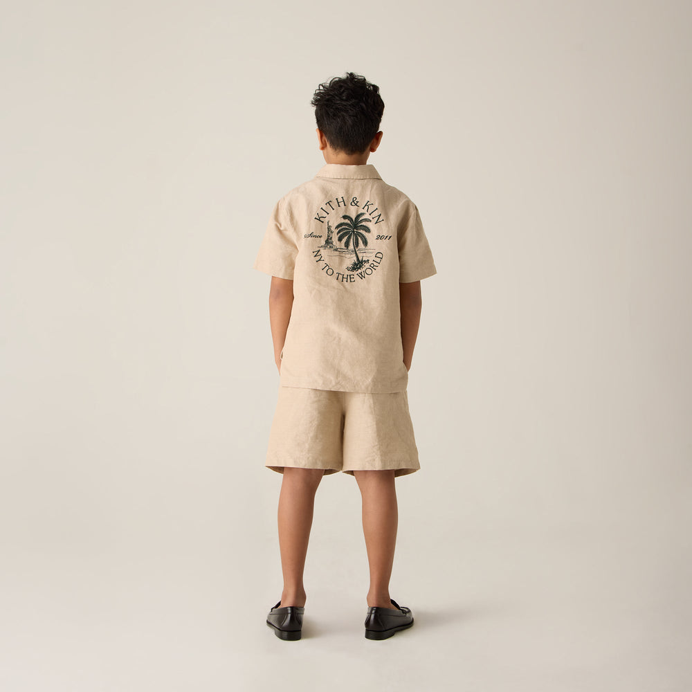 Kith Kids Belmont Utility Shirt - Canvas | Kith Canvas