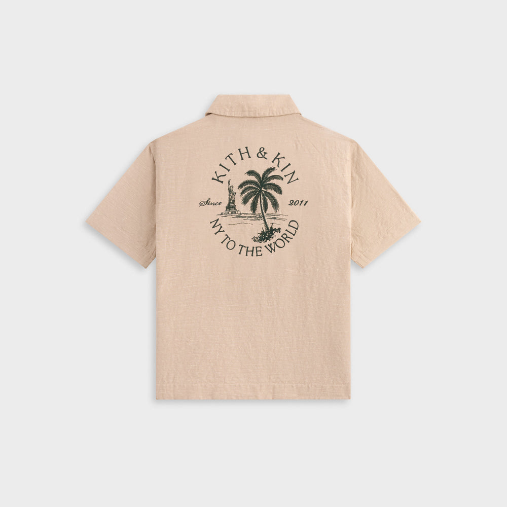 Kith Kids Belmont Utility Shirt - Canvas | Kith Canvas
